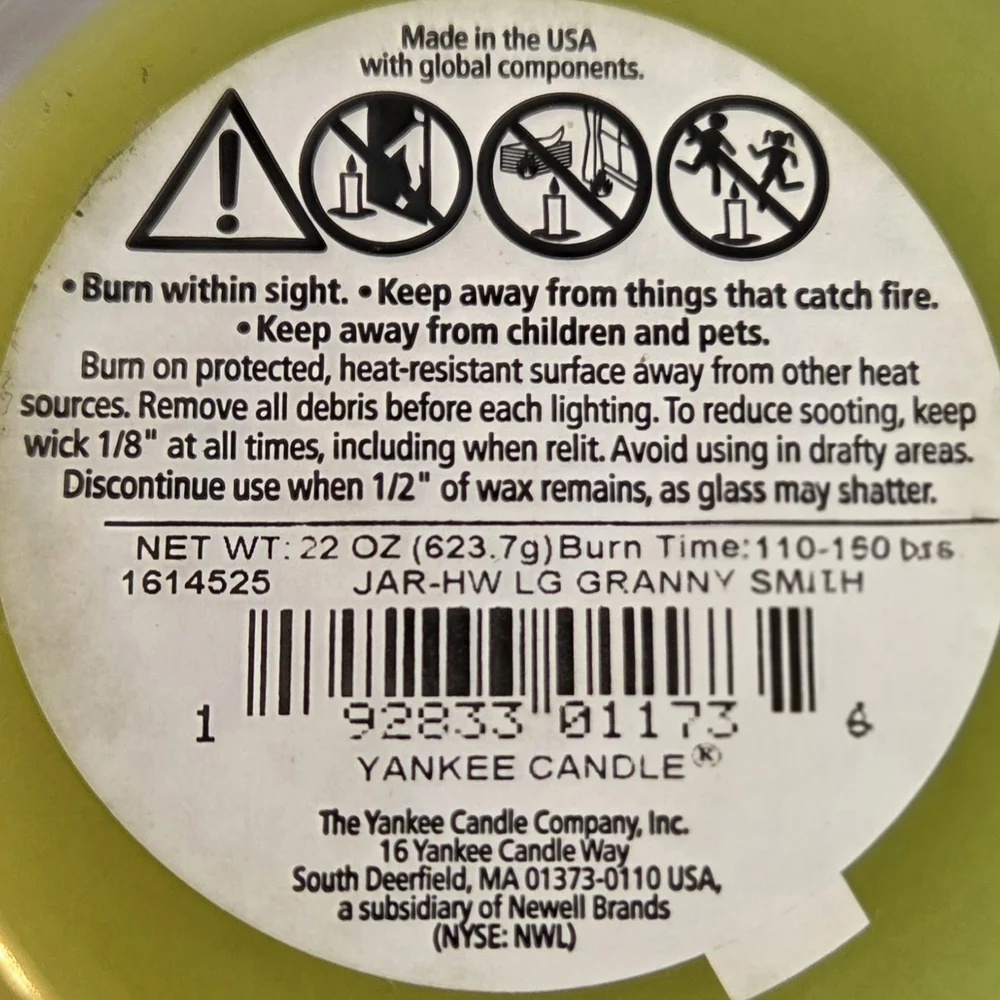 🆕️Yankee Candle-Granny Smith Apple